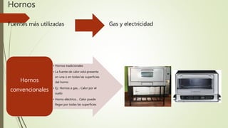 Maquinaria industriales en la gastronomia