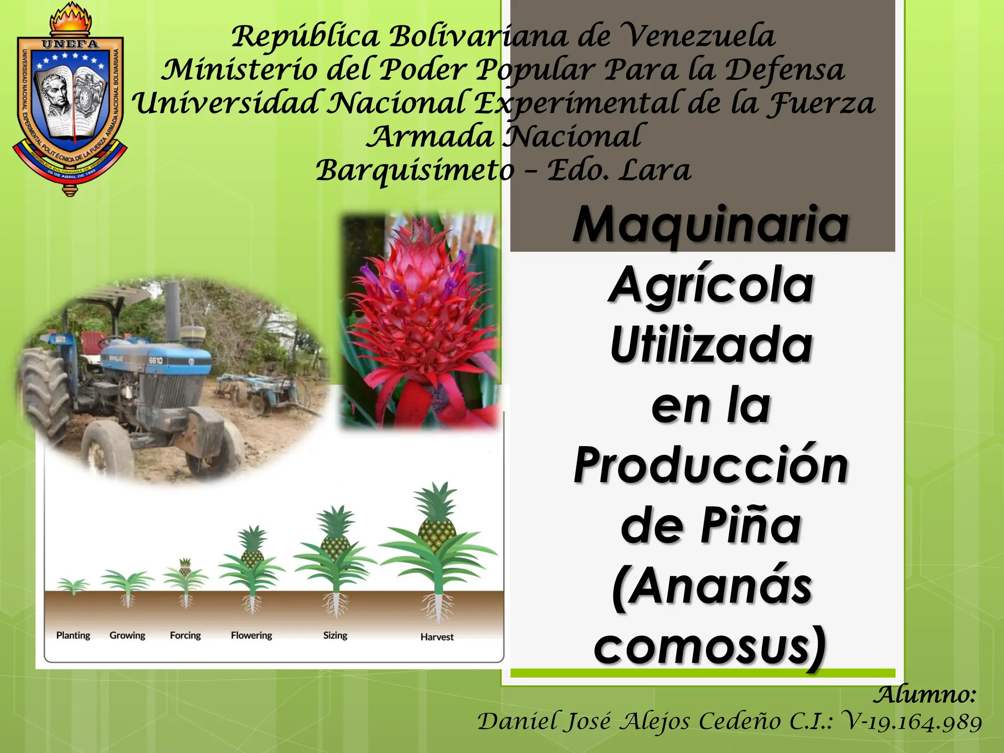 Maquinaria Agricola utilizada en la produccion de Piña.pdf