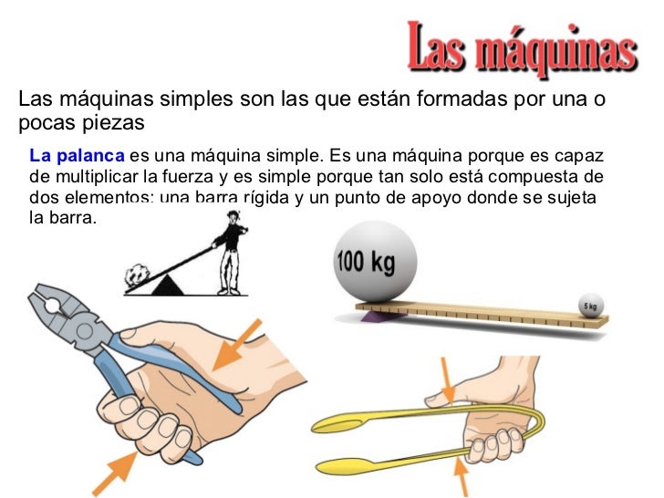 Cuarto de primaria NATURALES LAS MÁQUINAS