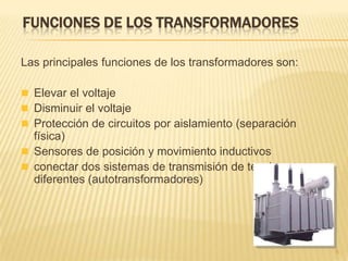 5
CLASIFICACIÓN DE MÁQUINAS ELÉCTRICAS (I)
Generan energía eléctrica a partir de energía
mecánica
Transforman la corriente eléctrica variando alguna
de sus características (I, V)
GENERADORES
TRANSFORMADOR
ES
MOTORES Aprovechan la energía eléctrica para transformarla
en energía mecánica
MÁQUINA ELÉCTRICA
 