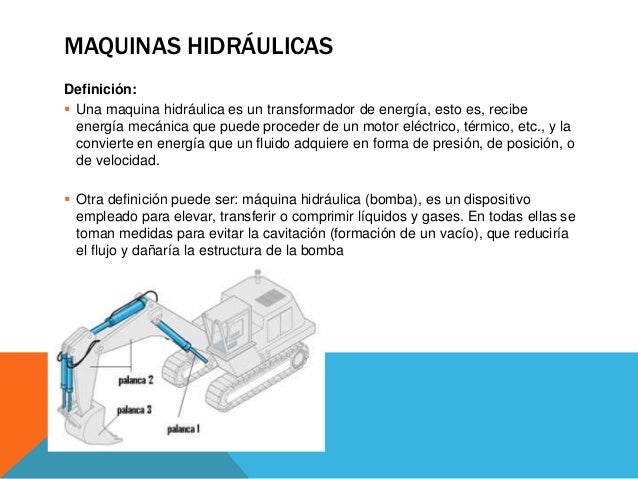 Resultado de imagen para imagenes de maquinas hidraulicas