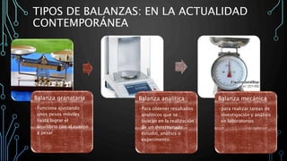 Maquina simple la balanza | PPT