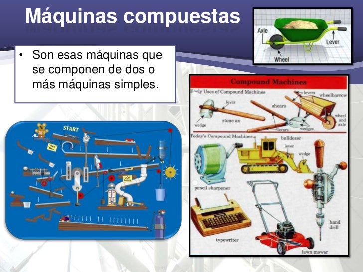 MAQUINAS COMPUESTAS