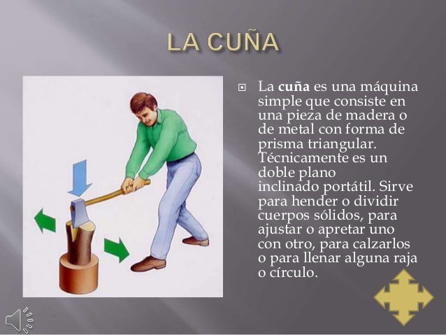 Para Que Sirve La Cuña Maquina Simple - Noticias Máquina