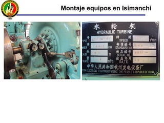 Alternador acoplado a la red
• Condiciones para acoplar en paralelo un alternador:
1) Las frecuencias de ambas tensiones deben ser iguales.
2) La tensión del generador debe tener un valor eficaz igual a la tensión de la red y
sus fases deben coincidir.
3) Identidad de fases (R-R’; S-S’; T-T’)
4) Las secuencias de fases del alternador y la red deben ser idénticas.
 