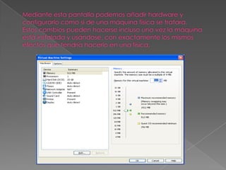 Maquinas  virtuales