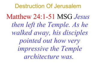 Destruction Of Jerusalem ,[object Object]
