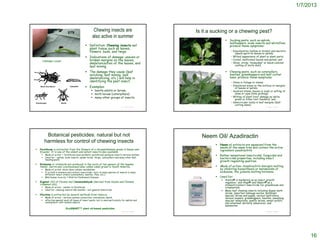 Garden Pests - notes | PDF