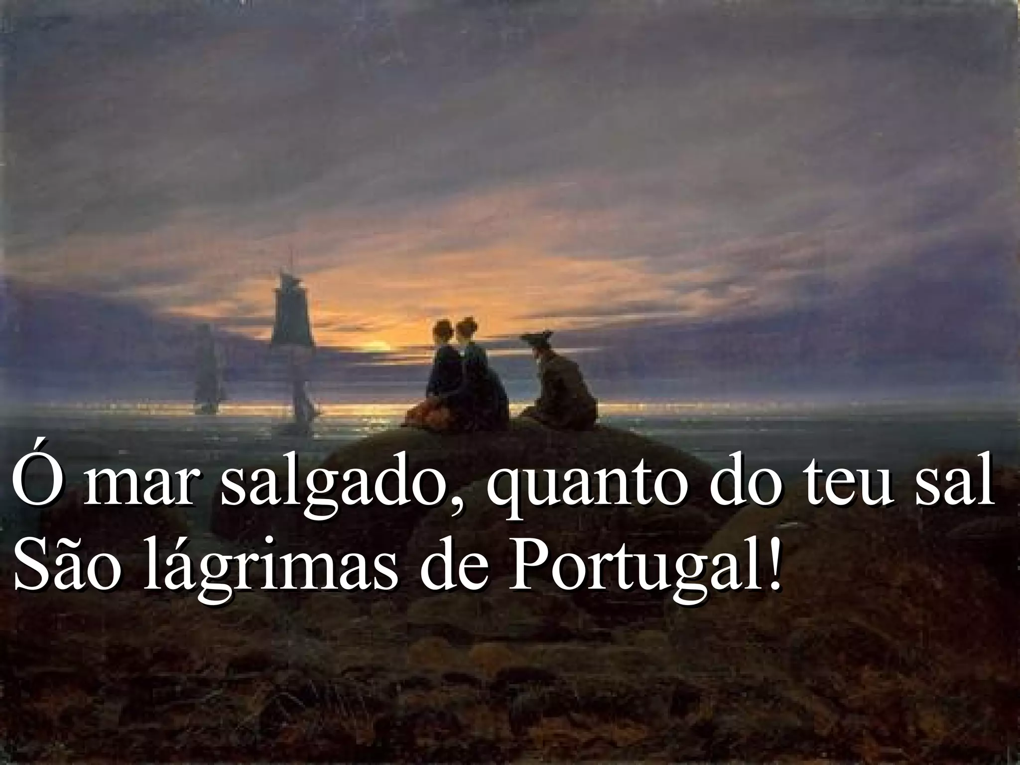 Mar Português Fernando Pessoa | PPT