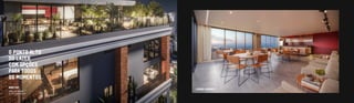 O ponto alto
do lazer
com opções
para todos
os momentos.
rooftop
Lazer localizado
no 29º pavimento
Lounge gourmet
 