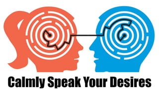 Calmly Speak Your Desires
 
