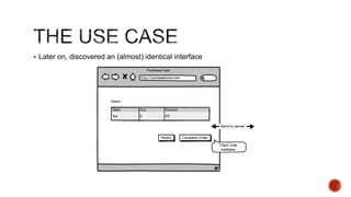  Later on, discovered an (almost) identical interface
 
