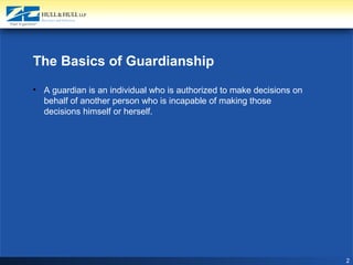 Guardianship Basics | PPT