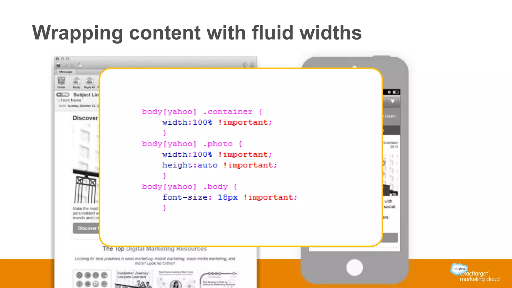 Wrapping content with fluid widths
 