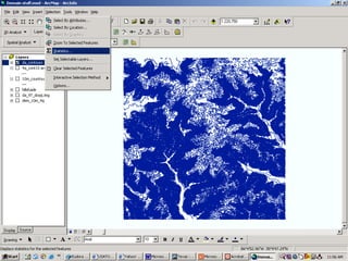 Selection statistics example
 
