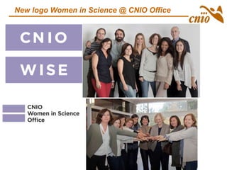 New logo Women in Science @ CNIO Office
 