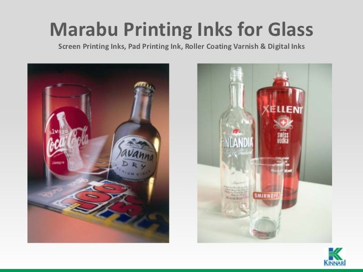 Marabu Printing Inks For Glass
