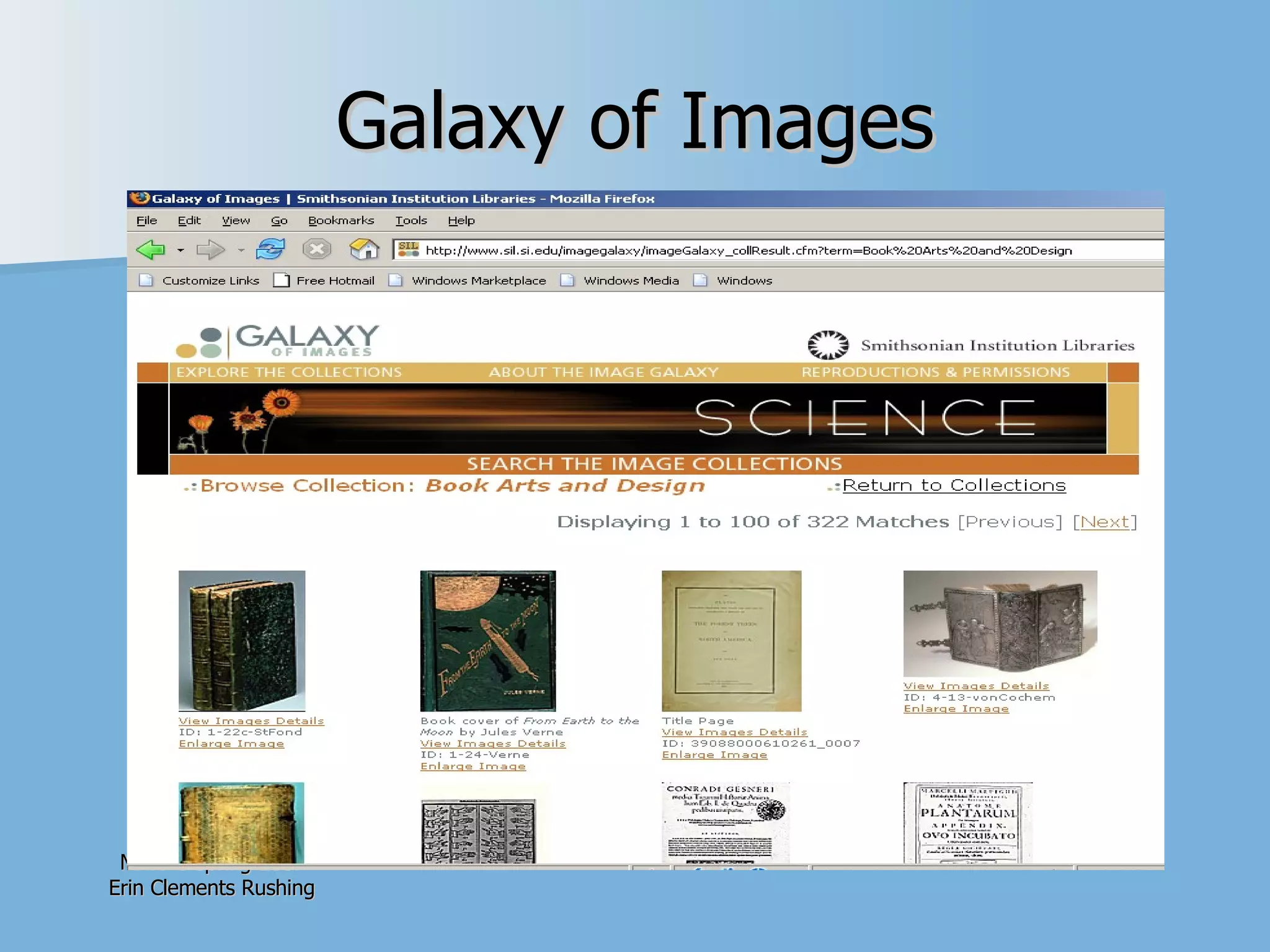 Galaxy of Images 