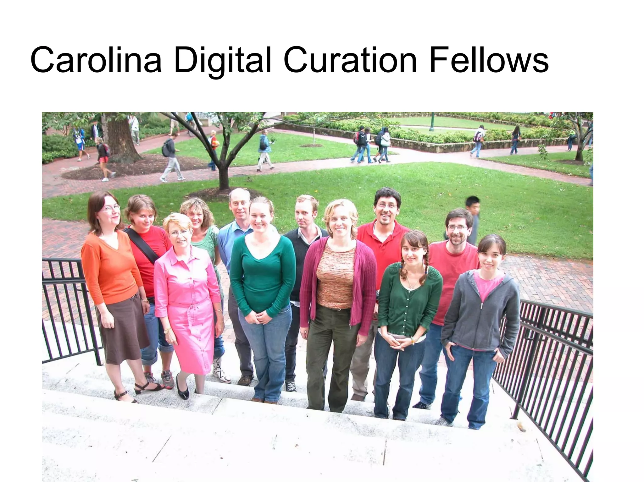 Carolina Digital Curation Fellows
 
