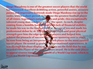 Реферат: Diego Maradona Soccer Superstar Essay Research Paper