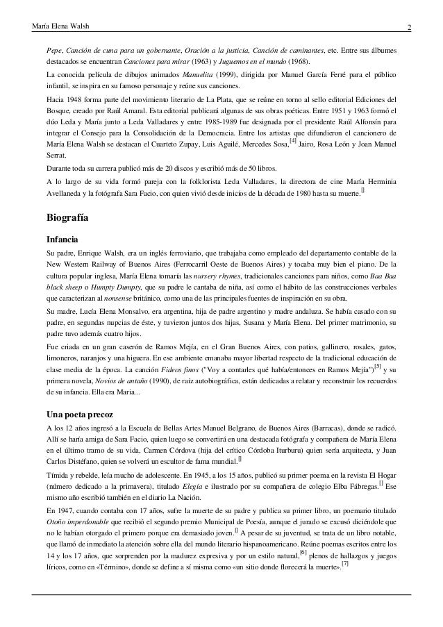 María elena walsh