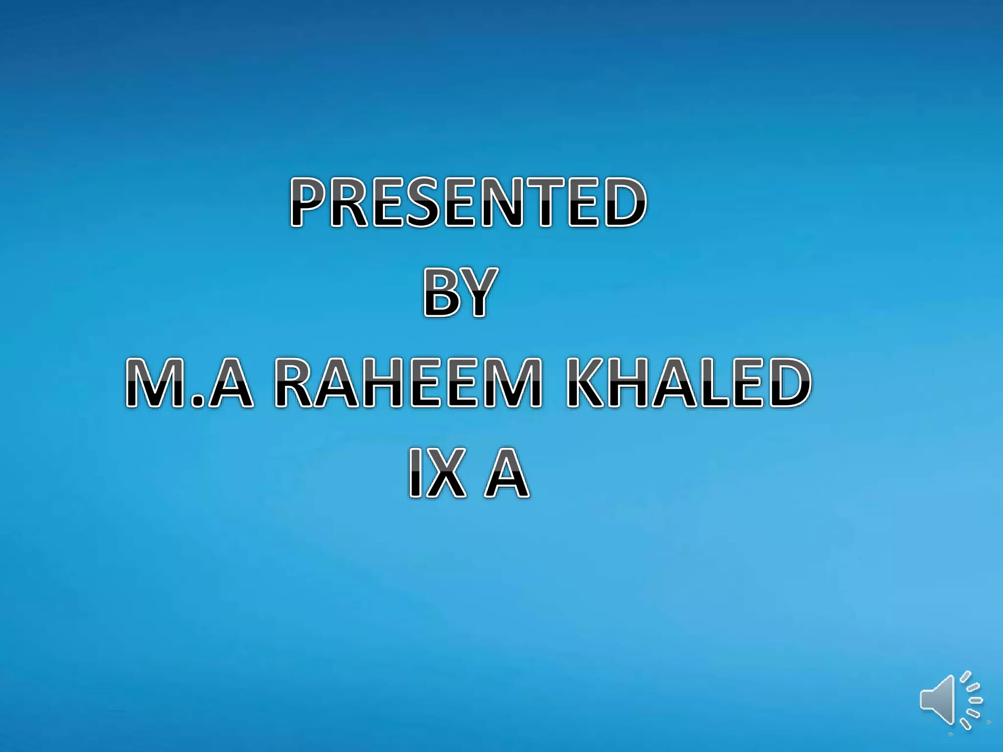 Ma raheem khaled ppt social networking sites