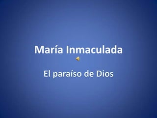 María Inmaculada
 