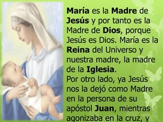 María madre de la iglesia