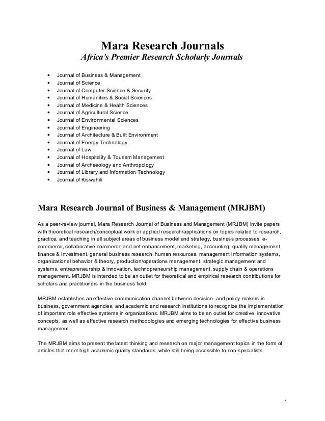 Research articles on management styles
