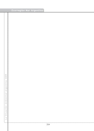 La Situación Ambiental Argentina 2005
                                              Ecorregión Mar Argentino




354
 