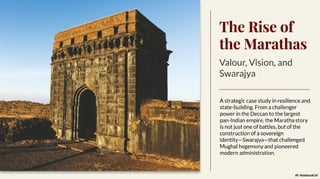 Chapter 3 — The Rise Of Marathas NCERT PPT