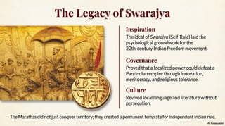 Chapter 3 — The Rise Of Marathas NCERT PPT