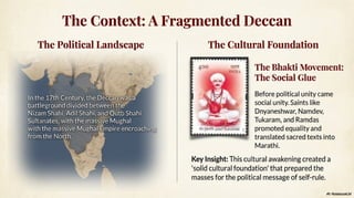 Chapter 3 — The Rise Of Marathas NCERT PPT