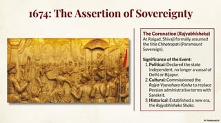 Chapter 3 — The Rise Of Marathas NCERT PPT
