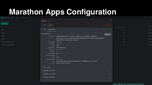 Marathon Framework Para Apache Mesos