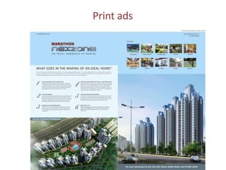 Print ads
 