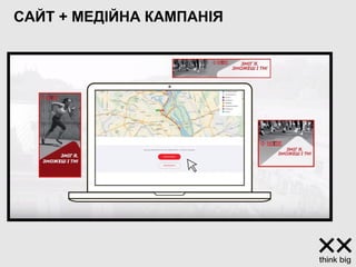 CАЙТ + МЕДІЙНА КАМПАНІЯ
 
