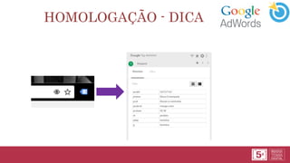 HOMOLOGAÇÃO - DICA
 