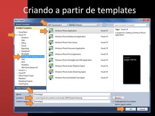 Criando a partir de templates
 