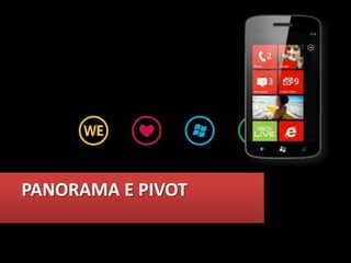 PANORAMA E PIVOT
 
