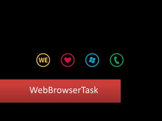 WebBrowserTask
 
