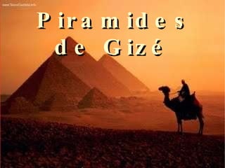 Piramides  de Gizé   