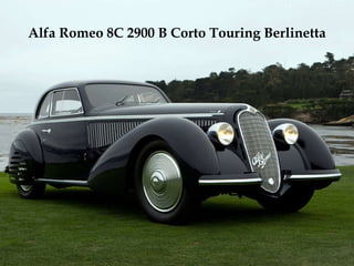 Alfa Romeo 8C 2900 B Corto Touring Berlinetta 
