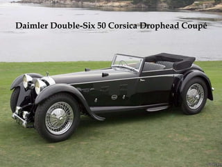 Daimler Double-Six 50 Corsica Drophead Coupé 