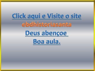 lição 5 A Maravilhosa graça