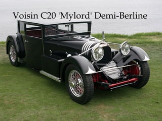 Voisin C20 'Mylord' Demi-Berline  