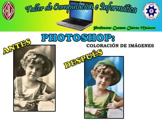 COLORACIÓN DE IMÁGENES
 