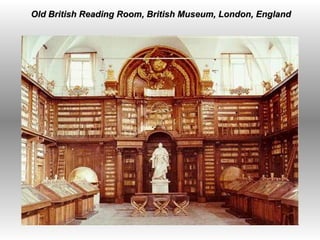 Old British Reading Room, British Museum, London, England  