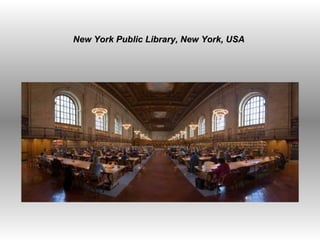 New York Public Library, New York, USA  