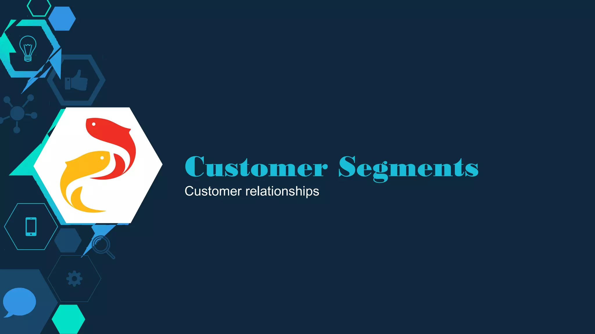 Customer Segments
Customer relationships
1
 